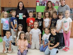 Rok szkolny 2024-2025 - 105 - Spotkanie autorskie w zerówkach